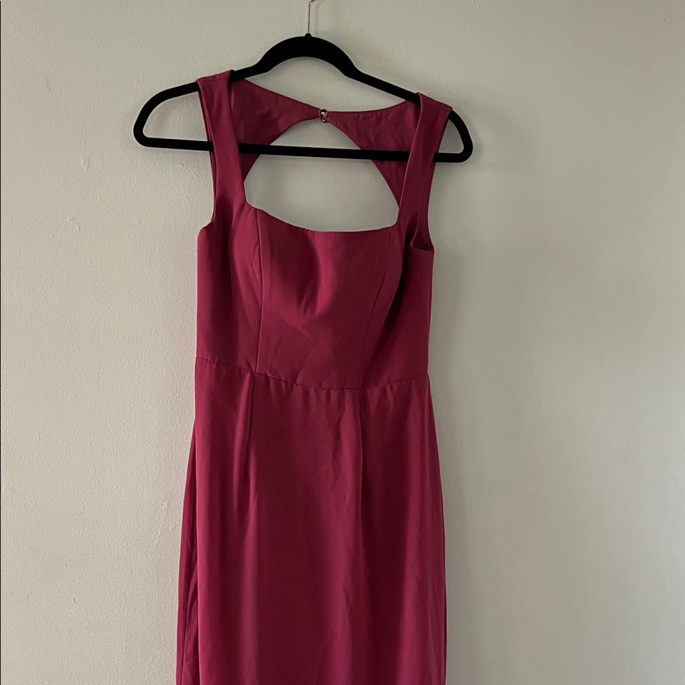 Azazie Magenta Dress